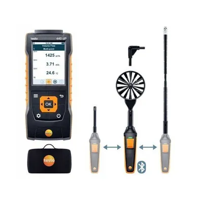 Testo 440 delta P - Kombinovaná sada 2 na meranie Bluetooth